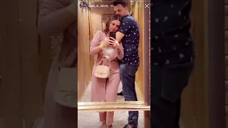 اسراء العبيدي تبوس بالمصعد 