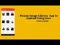 Picasso Image Library In Android