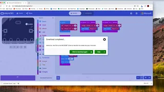 Downloading code to microbit on Mac