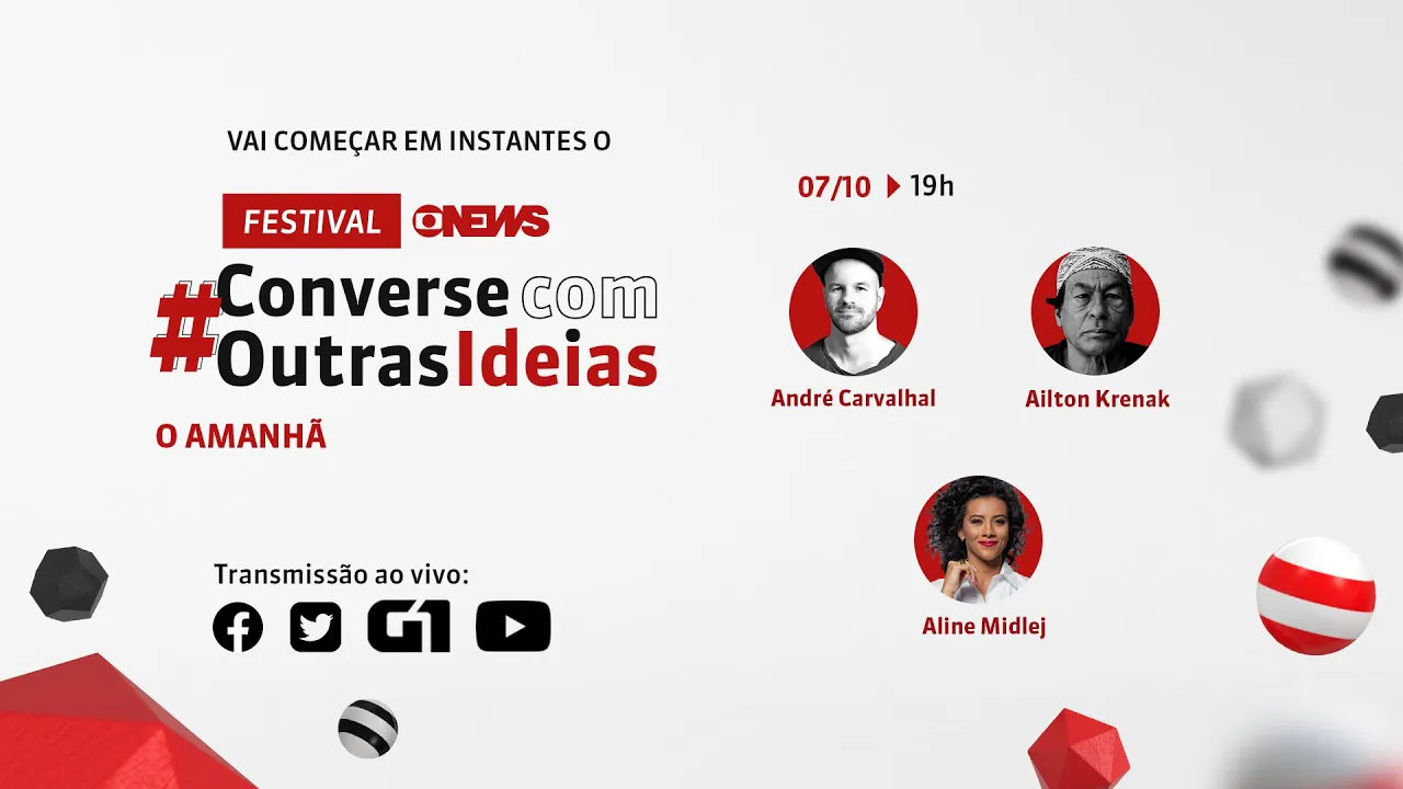 Ailton Krenak e André Carvalhal | Converse Com Outras Ideias 07/10 | GloboNews