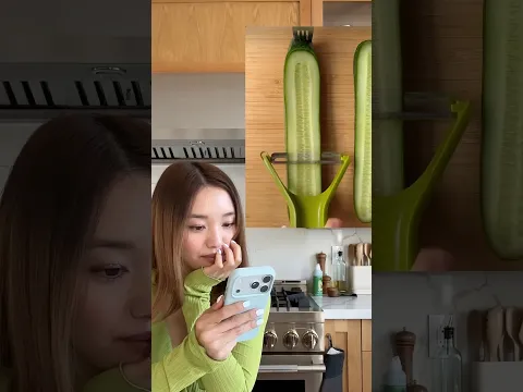 cucumber ribbon salad 🥒