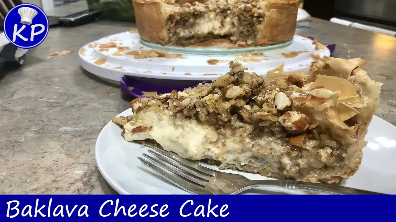 How To Make Baklava Cheese Cake   Amazing Cheesecake Recipe