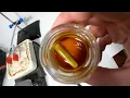 Extracting used vape carts using ethanol