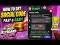 How To Get Social Code in 1 Speed Keyboard Escape Roblox