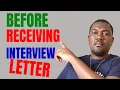 Visa Interview Appointment Letter 5 things to do while waiting