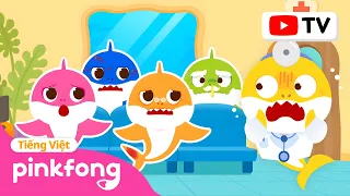 Tuyển tập Trốn tìm ở bệnh viện cùng Gia đình Cá Mập 🏥 🦈 Cá Mập Con Baby Shark | Pinkfong
