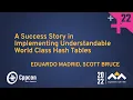 Implementing Understandable World Class Hash Tables in C - Eduardo Madrid Scott Bruce CppCon 2022