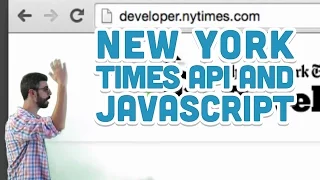 10 9 New York Times API and JavaScript - p5 js Tutorial