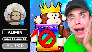 ME INFILTRÉ EN LA CUENTA DEL ADMIN DE +1 ESCAPA DEL MONO!