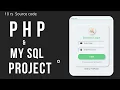 feedback system project for final year student PHP and Mysql