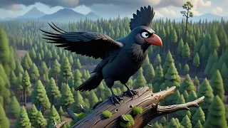 قصة الحمامة والغراب قوة ام ضعف قصص أطفال قصتي وحكمتي وقت الحكاية قصص تعليمية أطفال تعليم 