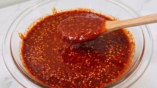비빔국수에 고추장 넣지마세요 비빔국수 양념장은 이것 넣어야 맛 최고가 됩니다 1년이 행복합니다