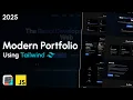 Create a Stunning Portfolio Using Tailwind in Just 2 Hours - No Talking
