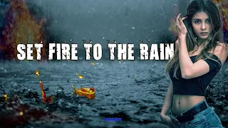 dj slow bass set fire to the rain adele maxmix