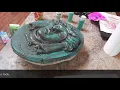 Making the Madame Leota Tombstone Face