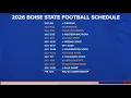 Boise State Pac-12 release 2026 football schedule