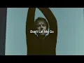 Tom Odell - Don't Let Me Go (Lyrics)