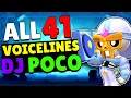Download Lagu All 41 DJ Poco Voicelines!! | New Hypercharge Skin #subwaysurfers