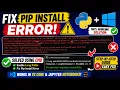 Fix Pip Install Error WinError 206 Filename or Extension Too Long VS Code Jupyter Python