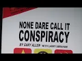 None Dare Call It Conspiracy