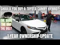 Should you buy a Toyota Camry Hybrid 1 Year Ownership Update