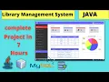 Library Management System in java JFrame Netbeans MySql Database Complete project
