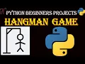Python Hangman game How to Build hangman Python Beginners Project 2020