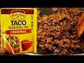 How To Make Ground Meat for Tacos with Old El Paso Taco Seasoning