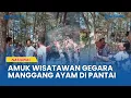 Download Lagu Viral! 3 Pria Ngamuk Hancurkan Ayam Bakar Wisatawan di Pantai Binasi Tapteng, Anak-anak Histeris