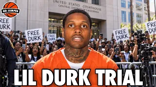 Outside Lil Durk's Federal Trial! IRL Stream