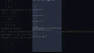 How I made a Tic Tac Toe game in Python