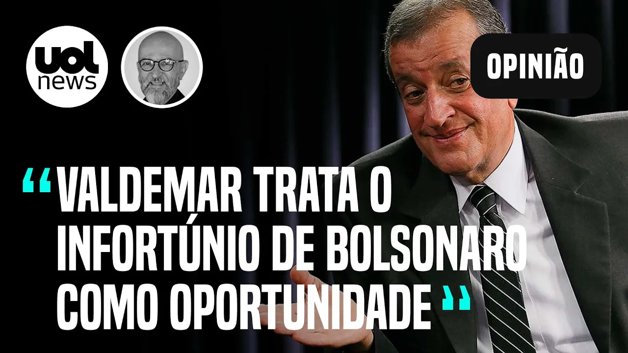 Josias: Bolsonaro perto de ficar inelegível vira uma oportunidade nas mãos de Valdemar Costa Neto