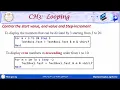 ICT Prep 3 chapter 3 Lesson 1 looping Part 2 Second term 2025 2026