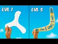 Download Lagu I Learned Every Boomerangs (Paper vs Wood) MP3