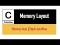 Memory layout in c programming language with example Know about memory leak and stack overflow