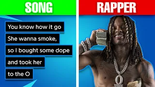 Guess The Rapper By Their Song 99 9 Fail HARD Rap Quiz 2022  Guess The Rapper By Their Song 99 9 Fail HARD Rap Quiz 2022