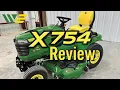 2023 John Deere X754 Lawn Mower Review Walkaround