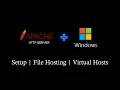 Setup Apache Server in Windows using apache lounge
