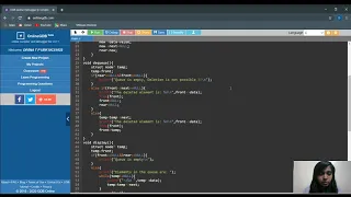 LINKED LIST IMPLEMENTATION OF QUEUE C Programming