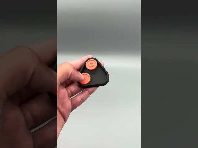 Fidget Slider Triangle Multi Texture Magnetic Fidget Toy video thumbnail