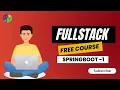 Full Stack Developer Course Tamil HTML CSS JS ReactJS Java SpringBoot Spring Boot in Tamil