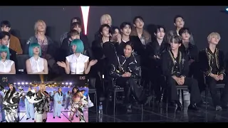 KGMA 2024 ZEROBASEONE P1Harmony ZOOMED Reaction To NewJeans 241116 