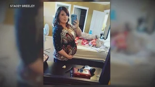 Pregnant Woman Escapes Wildfire 