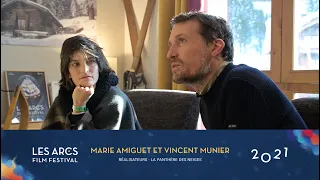 Interview de Marie Amiguet et Vincent Munier - LA PANTHÈRE DES NEIGES