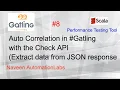 - Correlation in with the Check API