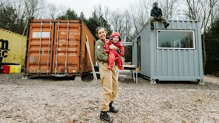 CONNECTING Our 3 Shipping Containers