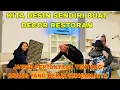 Lagu Kita desine sendiri buat decor Restoran !! Jawab pertanyaan tentang orang Yang kerja dengan kita 