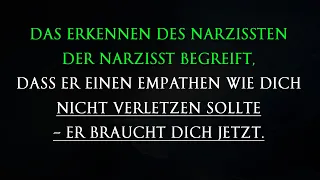 Der Narzisst erkennt, dass er dich als Empathen braucht und es ein Fehler war, dich zu verletzen