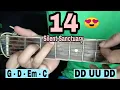 14 Guitar Tutorial - Silent Sanctuary EASY CHORDS