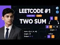 LeetCode Two Sum Hash Map Explained Easy C Solution Coding Interview Preparation